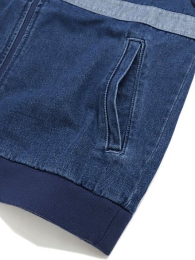 画像4: 【送料無料】ADIDAS FIRST TRACK TOP DENIM-LIGHT DENIM