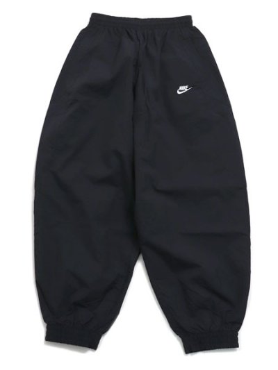 画像1: 【送料無料】NIKE OVERSIZED WOVEN TRACK PANT-BLACK/WHITE