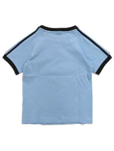画像2: 【KIDS】ADIDAS KIDS 3 STRIPES TEE-ASH BLUE