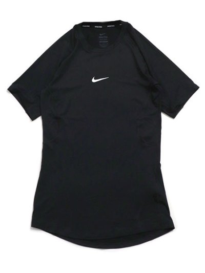 画像1: NIKE PRO DF TIGHT TOP SS-BLACK