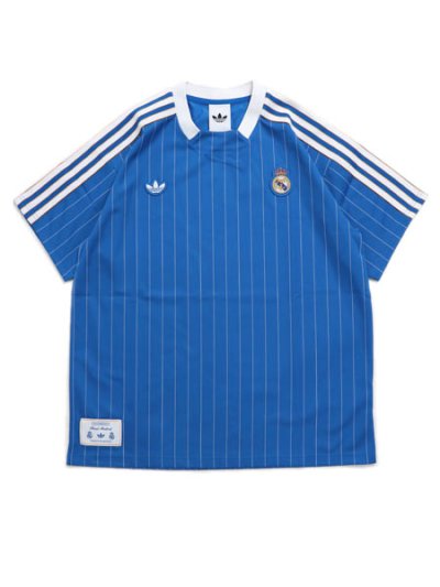 画像1: 【送料無料】ADIDAS REAL MADRID TERRACE JERSEY-BLUE BIRD/WHT
