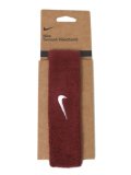 NIKE SWOOSH CLASSIC HEAD BAND-DK TEAM RED/WHT