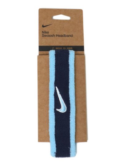 画像1: NIKE SWOOSH CLASSIC HEAD BAND-AQUARIUS BL/CNV