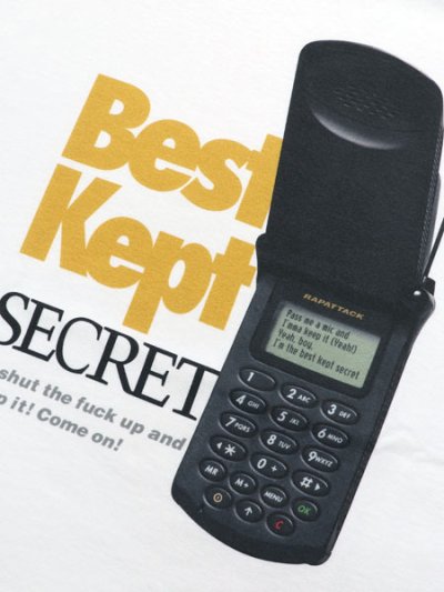 画像3: Rap Attack BEST KEPT SECRET TEE WHITE