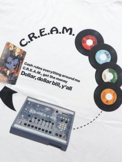 画像3: Rap Attack C.R.E.A.M. TEE WHITE