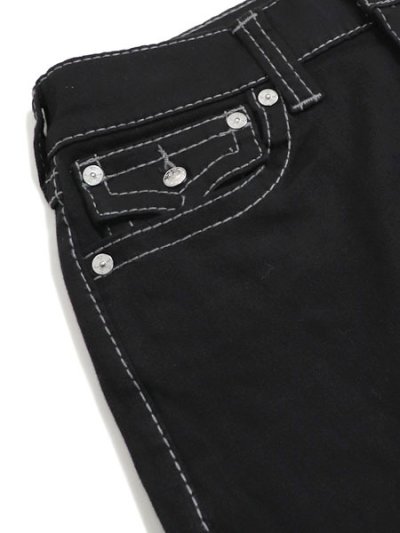 画像3: 【送料無料】TRUE RELIGION RICKY BIG T STRAIGHT BODY RINSE BLACK