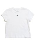 NIKE WMNS NSW RIB TGHT TEE-WHITE