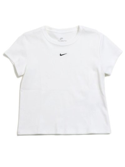 画像1: NIKE WMNS NSW RIB TGHT TEE-WHITE
