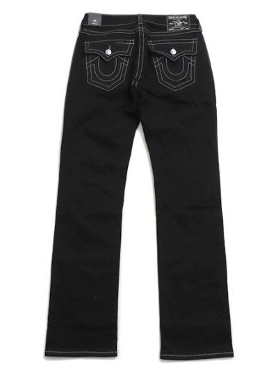 画像1: 【送料無料】TRUE RELIGION RICKY BIG T STRAIGHT BODY RINSE BLACK