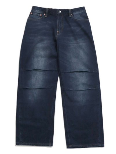 画像2: 【送料無料】EVISU 3D PAINTED SEAGULL DENIM JEANS INDIGO