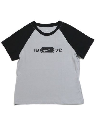 画像1: NIKE WMNS NSW NK CHLL KNT TEE RGLN-LT SMOKE GY