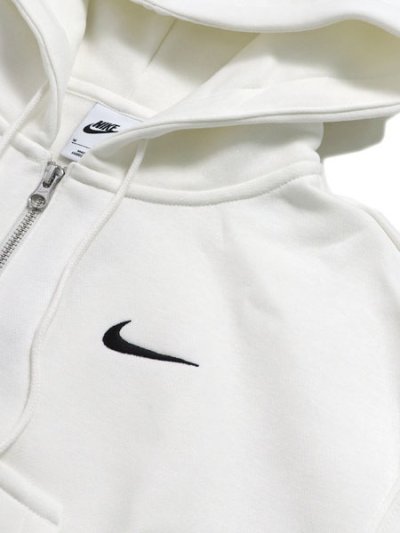 画像3: NIKE WMNS PHNX FLC CROP FZ HDY-SAIL/BLACK