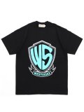 WEST WEAR WS LOGO TEE BLACK/TIFFANY/SILVER
