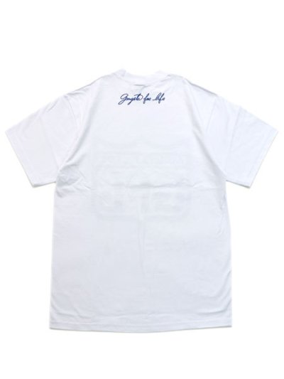 画像2: WEST WEAR GFL PAISLEY LOGO TEE WHITE/NAVY/SKY BLUE
