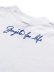 画像4: WEST WEAR GFL PAISLEY LOGO TEE WHITE/NAVY/SKY BLUE (4)