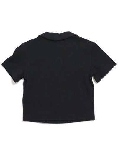 画像2: NIKE WMNS NSW ESSNTL SS POLO CRP TOP-BLK/WHT