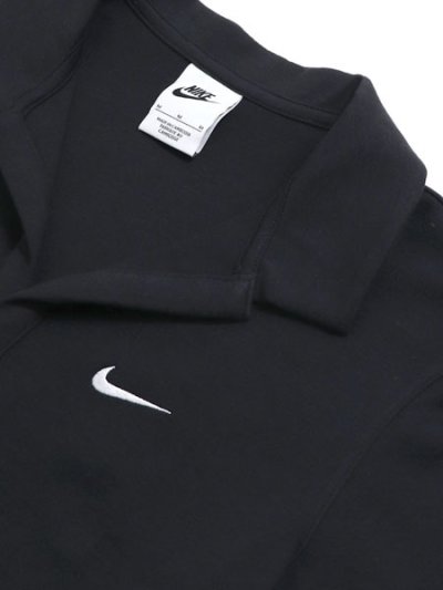 画像3: NIKE WMNS NSW ESSNTL SS POLO CRP TOP-BLK/WHT