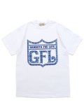 WEST WEAR GFL PAISLEY LOGO TEE WHITE/NAVY/SKY BLUE