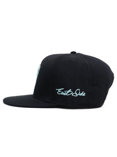 画像4: WEST WEAR ES LOGO CAP BLACK/TIFFANY/SILVER