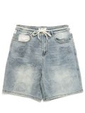 【送料無料】ALMOST SOMEDAY NBA CONFERENCE JORTS WASHED BLUE