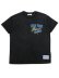 画像2: 【送料無料】ALMOST SOMEDAY NBA NEW YORK KNIKS TEE VINTAGE BLACK (2)