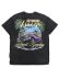 画像1: 【送料無料】ALMOST SOMEDAY NBA LOS ANGELES LAKERS TEE VINTAGE BLACK (1)