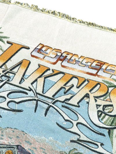 画像2: 【送料無料】ALMOST SOMEDAY NBA LOS ANGELES LAKERS TAPESTRY BLANKET