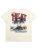 画像1: 【送料無料】ALMOST SOMEDAY NBA MIAMI HEAT TEE CREAM (1)