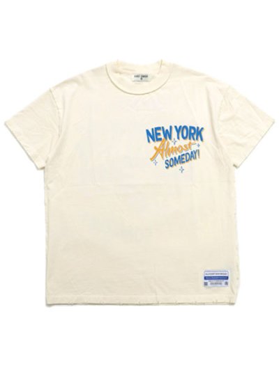 画像2: 【送料無料】ALMOST SOMEDAY NBA NEW YORK KNIKS TEE CREAM