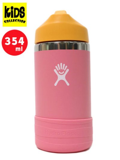 画像1: 【KIDS】Hydro Flask 12 OZ KIDS WIDE MOUTH BOTTLE-DAHLIA