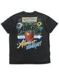 【送料無料】ALMOST SOMEDAY NBA NEW YORK KNIKS TEE VINTAGE BLACK