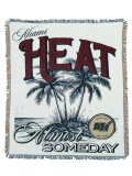 【送料無料】ALMOST SOMEDAY NBA MIAMI HEAT TAPESTRY BLANKET