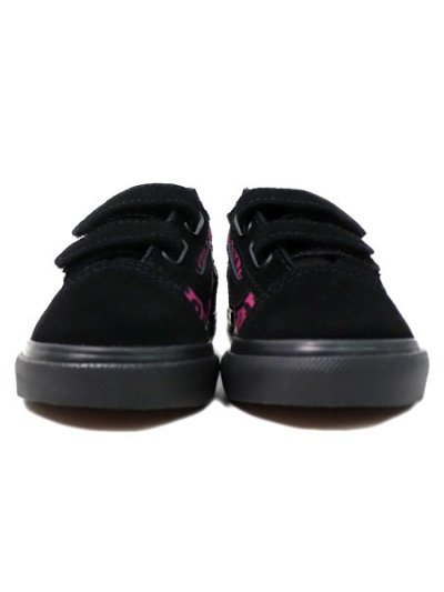画像3: 【KIDS】VANS TODDLER OLD SKOOL V LEOPARD PINK/BLACK