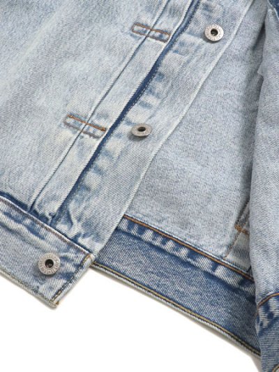 画像6: 【送料無料】LEVI'S TYPE I TRUCKER-TURQUOISE RIVET