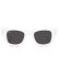 画像1: 【送料無料】Ray-Ban WAYFARER PUFFER POLISHED WHITE/ULTRA BLK (1)