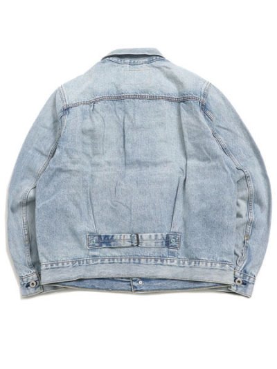 画像2: 【送料無料】LEVI'S TYPE I TRUCKER-TURQUOISE RIVET