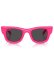 画像1: 【送料無料】Ray-Ban WAYFARER PUFFER POLISHED FUCSIA/ULTRA BLK (1)