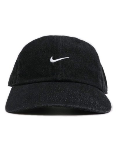 画像2: NIKE UNSTRUCTURED DENIM CAP-BLACK/WHITE