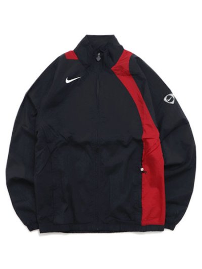 画像1: 【送料無料】NIKE RPL T90 JKT W-BLACK/GYM RED/SAIL