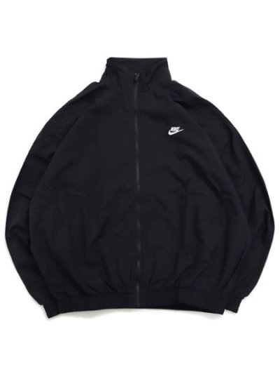 画像1: 【送料無料】NIKE OVERSIZED WOVEN TRACK JKT-BLACK/WHITE
