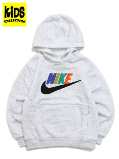 画像1: 【KIDS】NIKE KIDS CLUB CHENILLE PO HOODY-BIRCH HEATHER