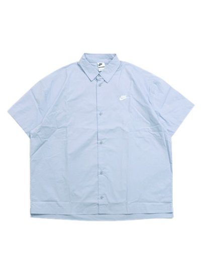 画像1: NIKE CLUB BTN S/S SHIRT OS-GHOST/WHITE