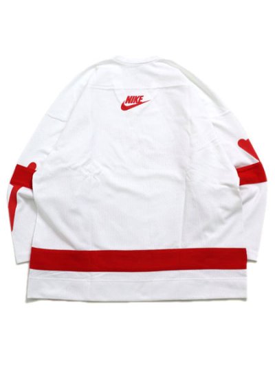 画像2: 【送料無料】NIKE CLUB HOCKEY JERSEY-WHITE/UNIVERSITY RED