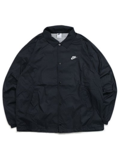 画像1: 【送料無料】NIKE CLUB COACHES JACKET-BLACK/WHITE