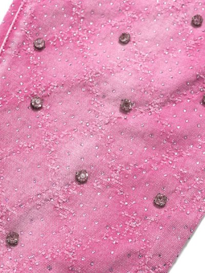 画像6: 【送料無料】GUAPI EMBELLISHED DENIM VINTAGE PINK