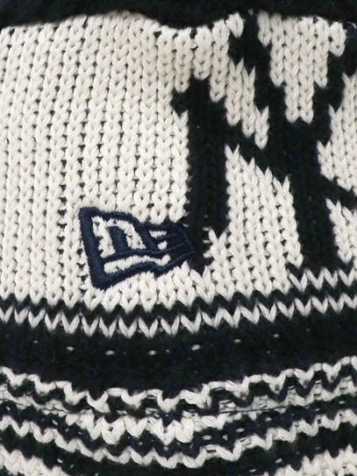 画像6: NEW ERA KNIT BUCKET YANKEES NAVY/CHROME