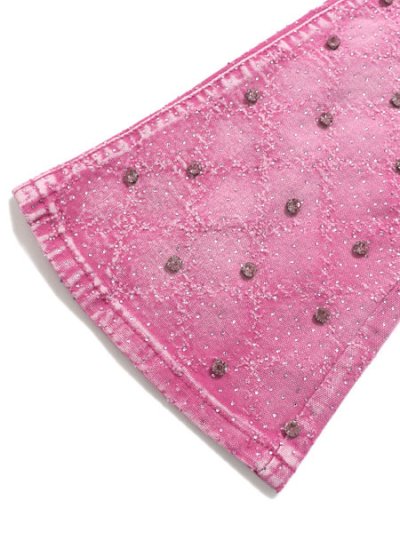 画像7: 【送料無料】GUAPI EMBELLISHED DENIM VINTAGE PINK