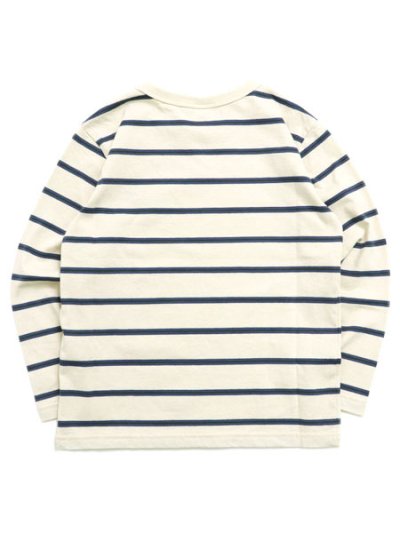 画像2: 【KIDS】CHAMPION KIDS BORDER L/S TEE-IVORY