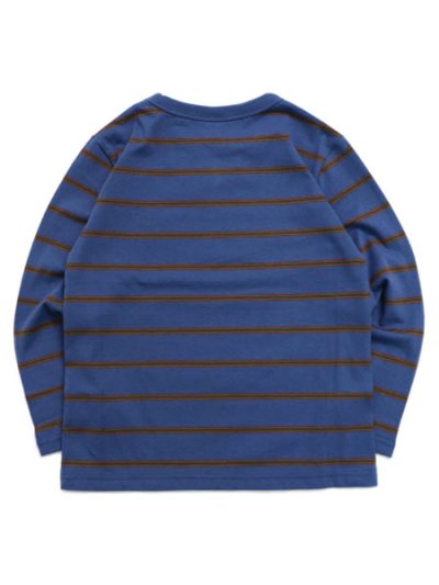 画像2: 【KIDS】CHAMPION KIDS BORDER L/S TEE-INK BLUE