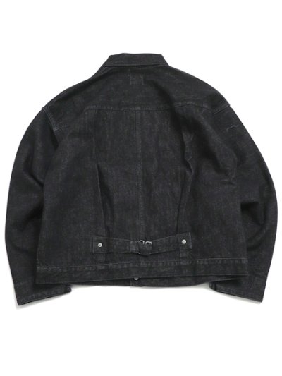 画像2: 【送料無料】POST OʼALLS EL RANCHERO 3 12oz DENIM BLACK DEEP WASH